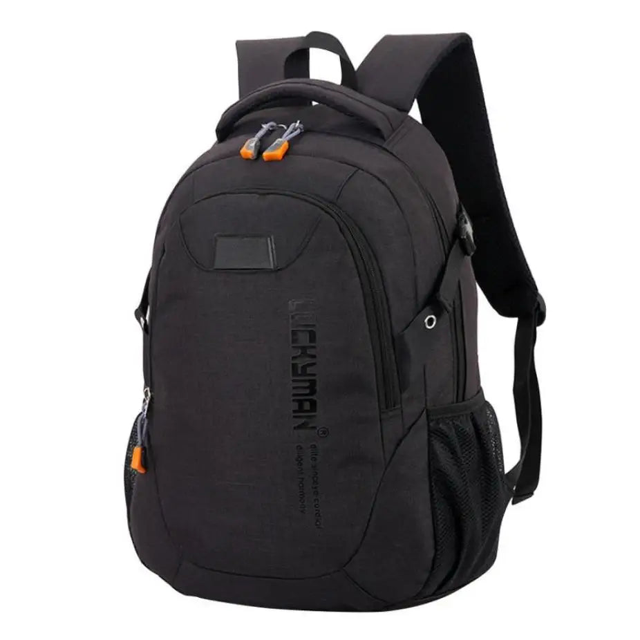 Canvas Travel Backpack Unisex Laptop Bag Student Rucksack Casual Daypack