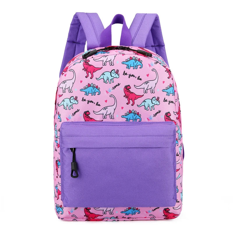 Backpack Print Student School Bags Casual Large Capacity