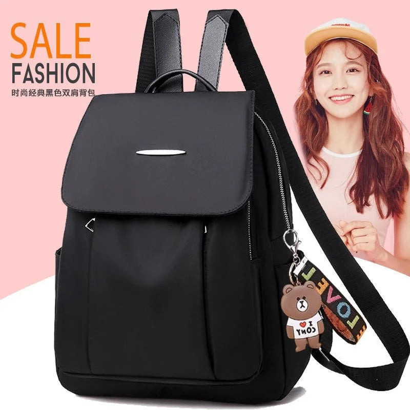 Waterproof Oxford Cloth Backpack for Women - Large Capacity Mother Bag