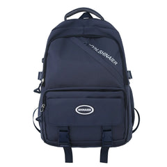 Canvas School Bag for Teenage Girl Casual Rucksack Travel