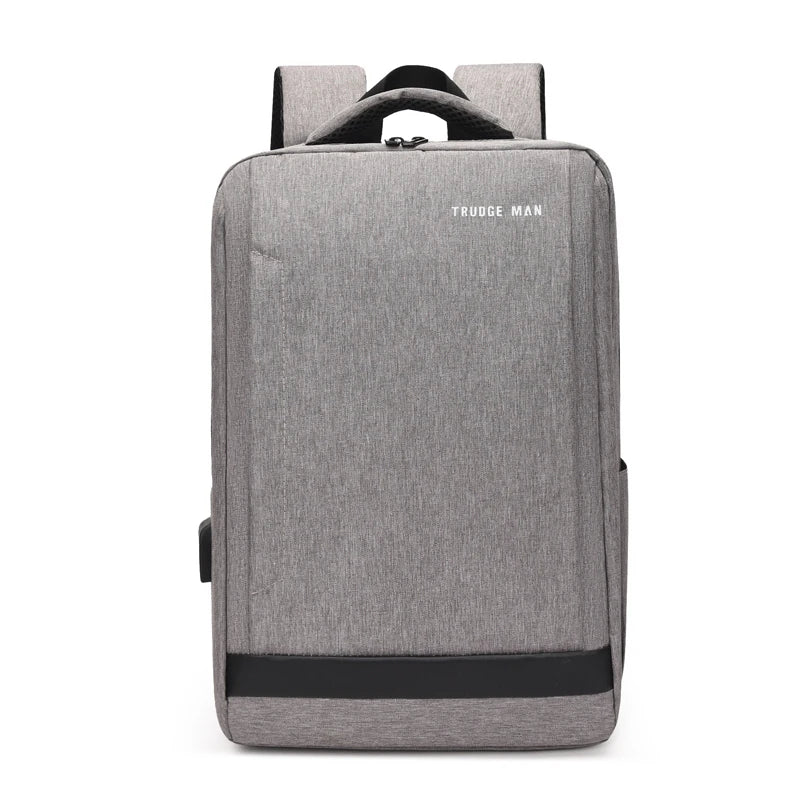 Men's Business Notebook Backpack USB Charging Waterproof Bag