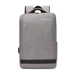 Men's Business Notebook Backpack USB Charging Waterproof Bag