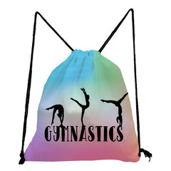 Girls Eco Shoes Bag Rhythmic Gymnastics Ballet Dancer Drawstring Pouch