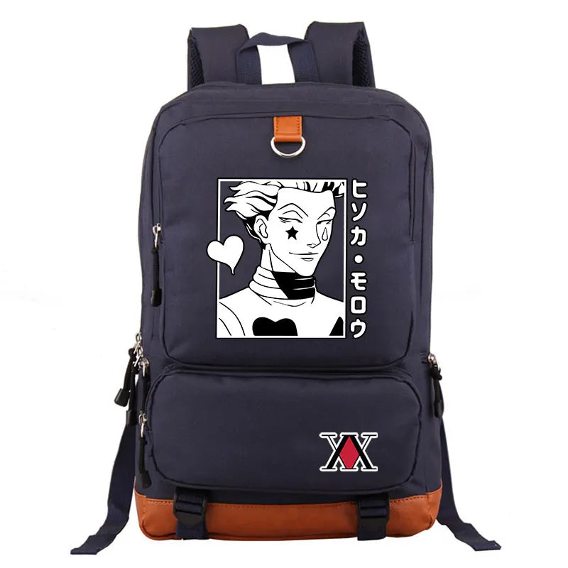 Hunter X Hunter Funny Cartoon School Backpack