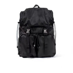 Nylon Unisex Casual Travel Backpack High-Capacity School Bag