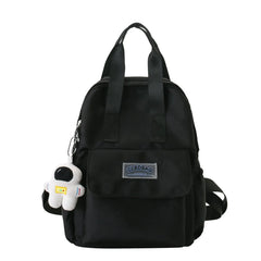 Small Vintage Backpack Nylon Women Mini Bagpack Girl School mochilas