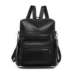Backpack Purse for Women PU Leather School Bag Travel Large Daypack