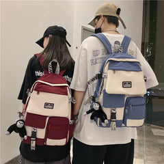 Female Students Backpack Large Capacity Schoolbag Women Travel Bags