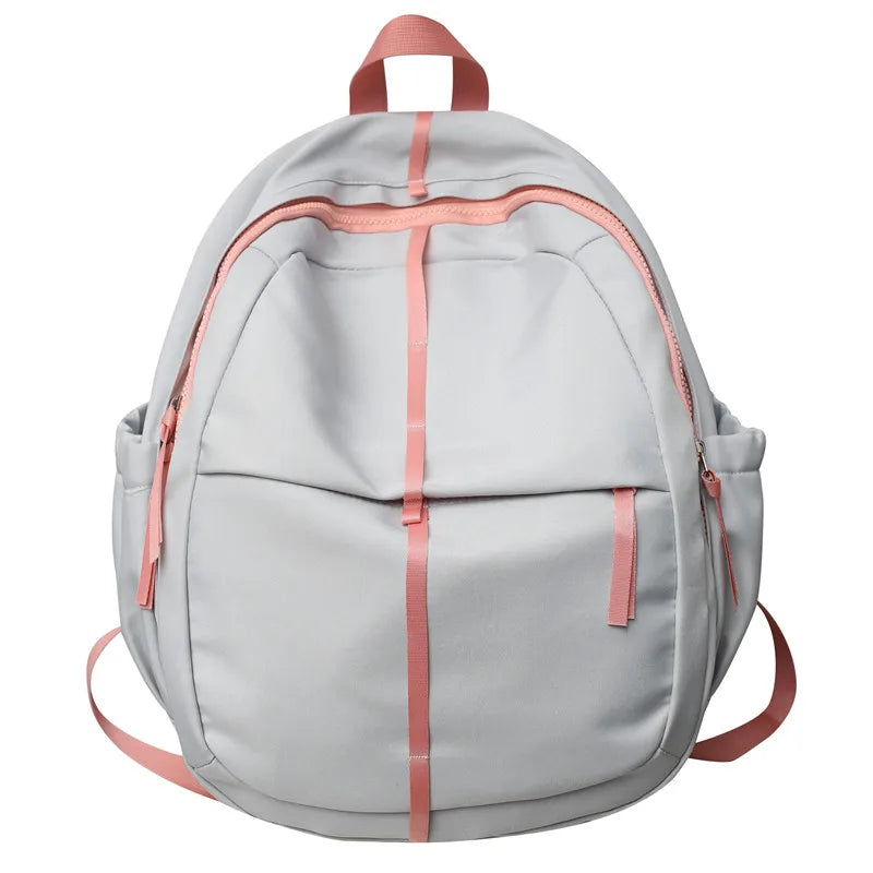 Large Capacity Backpack for Girls College Student Women Laptop Nylon