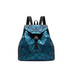 Silver School Beach Backpacks Hologram Back Pack for Women