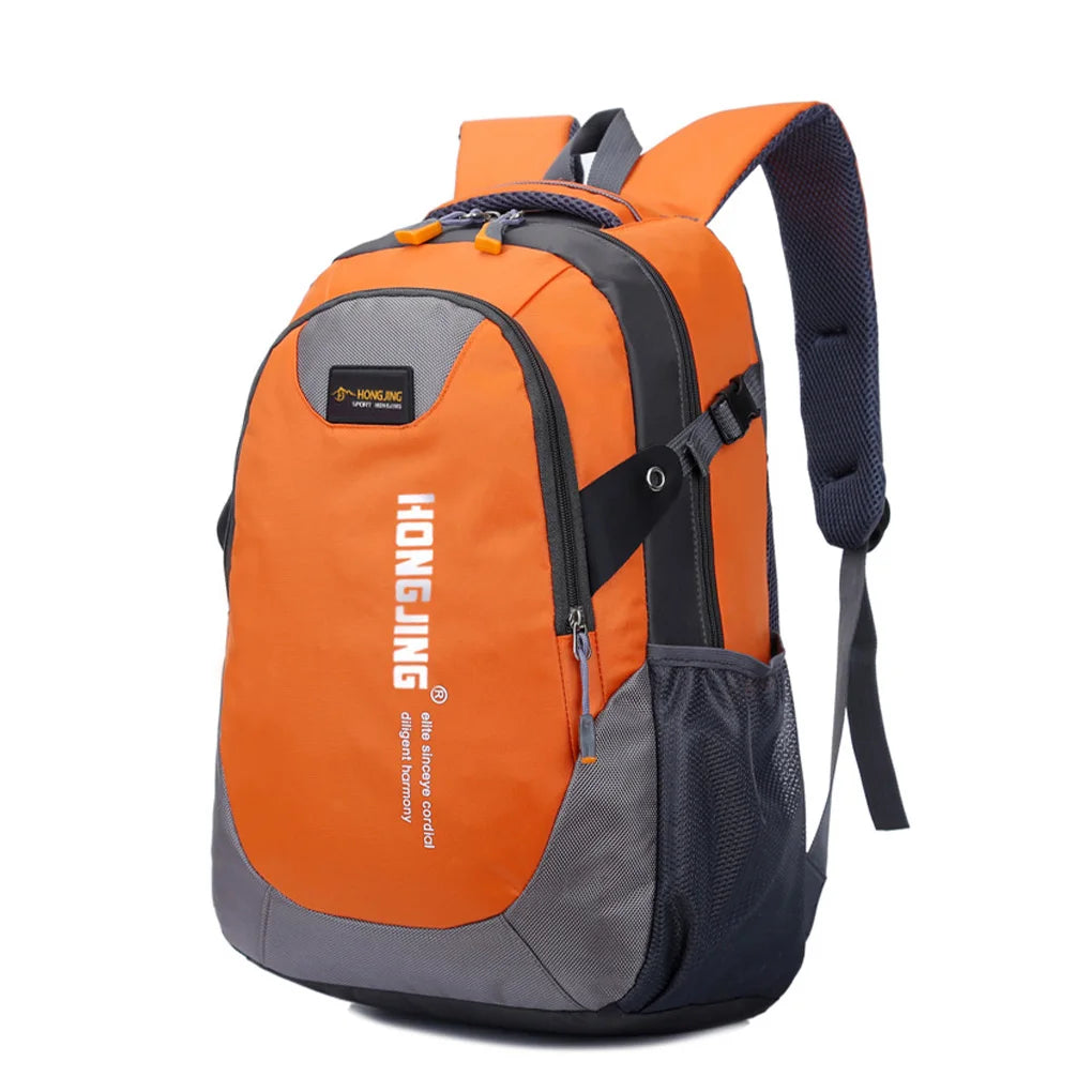 Waterproof 30L Outdoor Rucksack Zipper Closure Casual Unisex Storage Bag