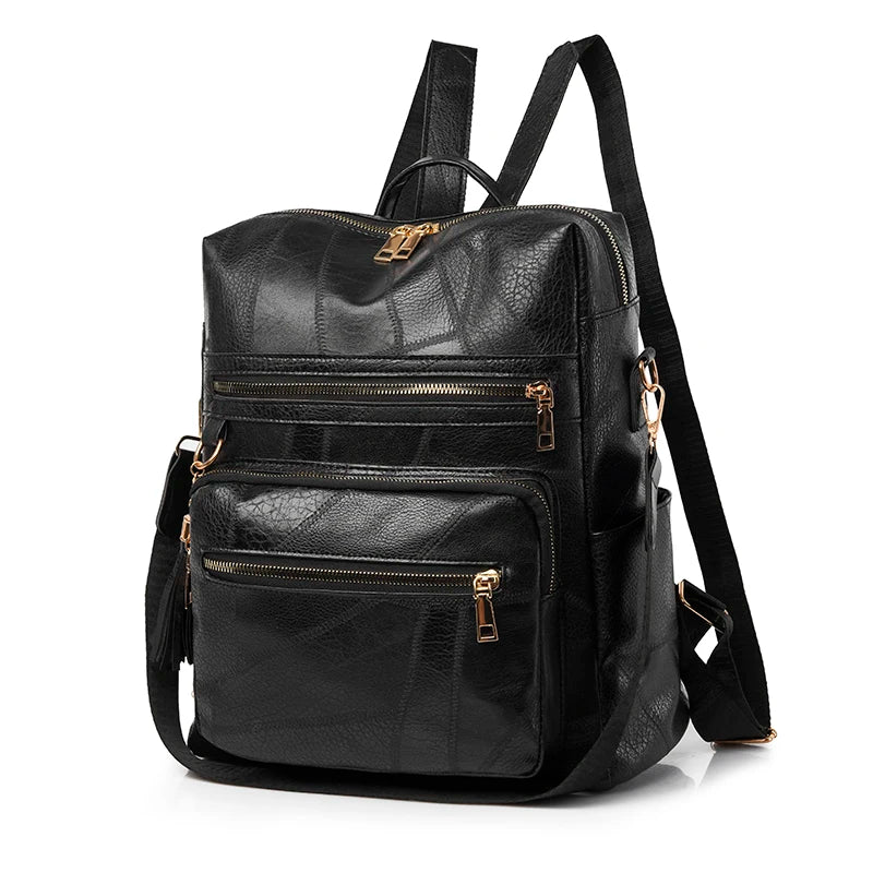 Wild Casual Dyed Large Capacity Women's Backpack