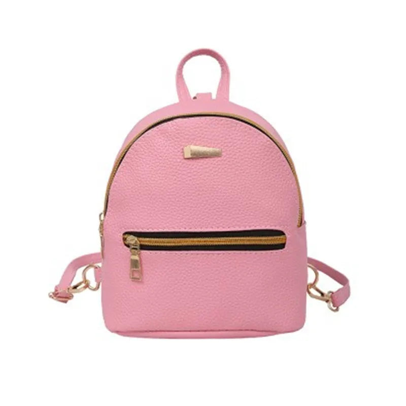 Women's PU Leather Shoulder Bag for Teenage Girls