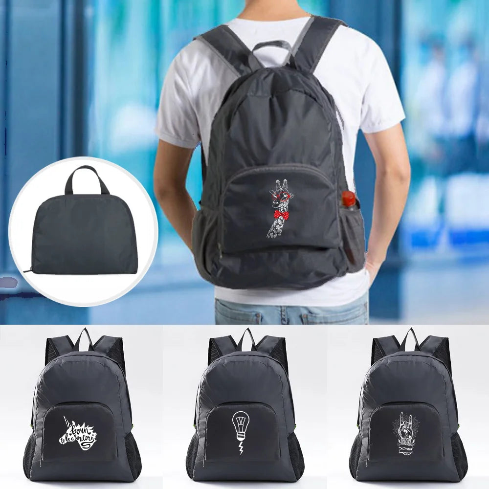Ultralight Foldable Daypack Men Women Hiking Backpack