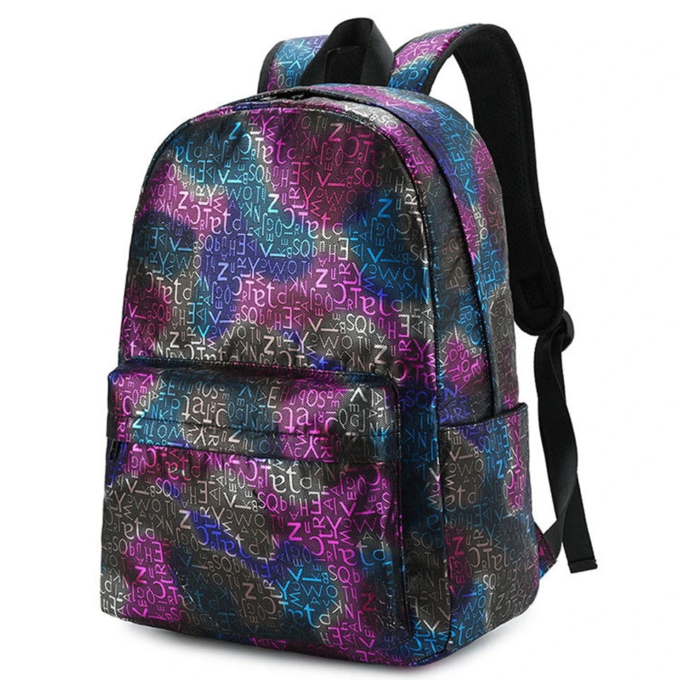 Waterproof Nylon Backpack School Bag for Teenage