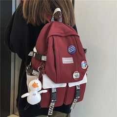 Large Capacity College Students Backpack Female