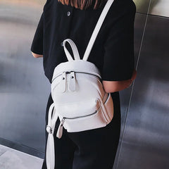 Preppy Style Women's Mini Backpack All-Matching Ins Hot Student Schoolbag