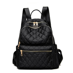 Women's Nylon Travel Backpack Shoulder Bag Small Casual Daypack