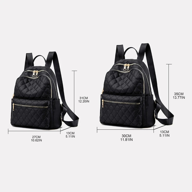 Nylon Travel Backpacks Purse Shoulder Bag Small Casual Daypack for Girls