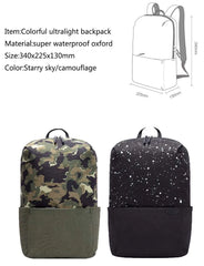 Casual Backpack Laptop Bag Shoulder Bags Waterproof Handbag