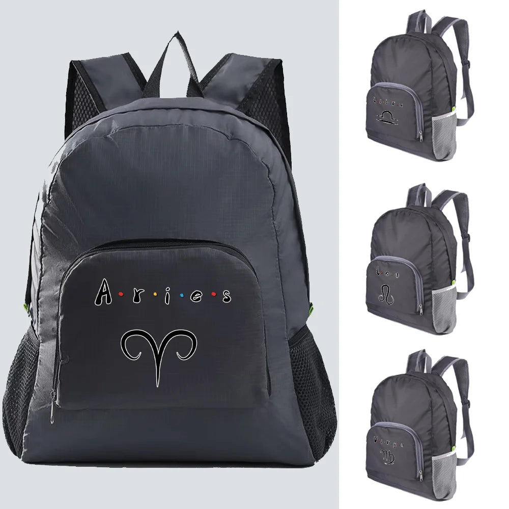 Foldable Ultralight Mountaineering Pack Outdoor Hiking Daypack Constellation