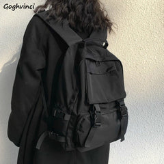 Large Capacity Students Backpack Preppy Style