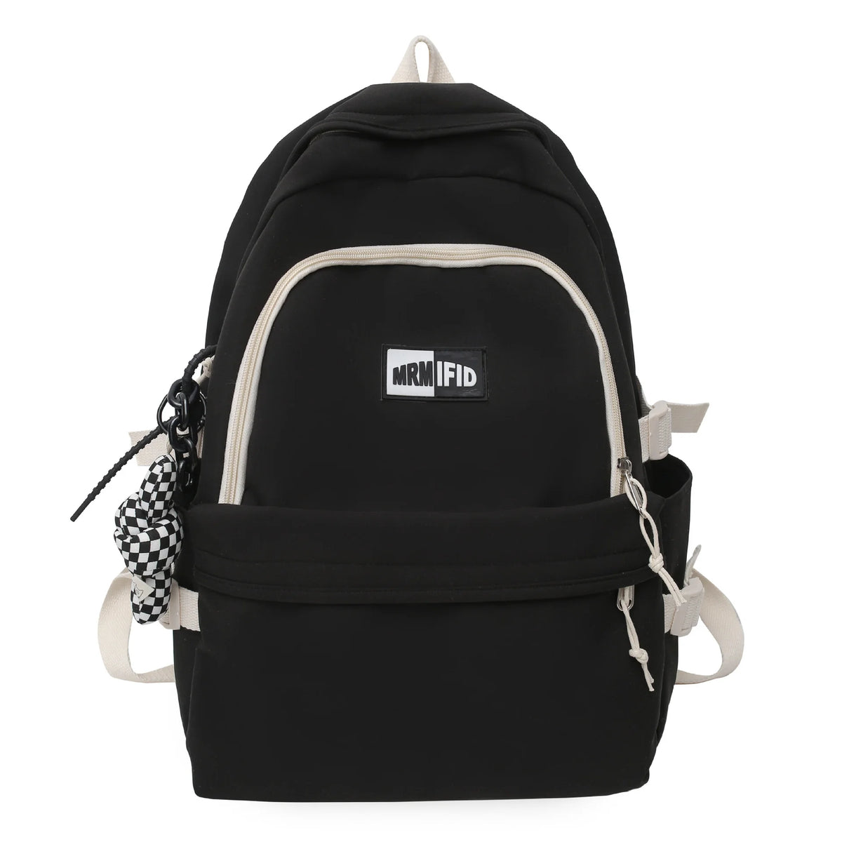 Solid Casual Women Backpack School Bag For Teenage Girls
