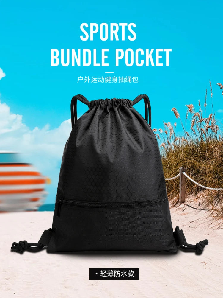 Drawstring Backpack Gym Tote Bags School Bookbag Mochila Feminina