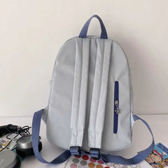 Waterproof Canvas Backpack Big Capacity School Book Bag