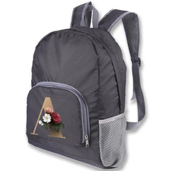 Foldable Daypack Ultralight Hiking Backpack Letter Print Schoolbag