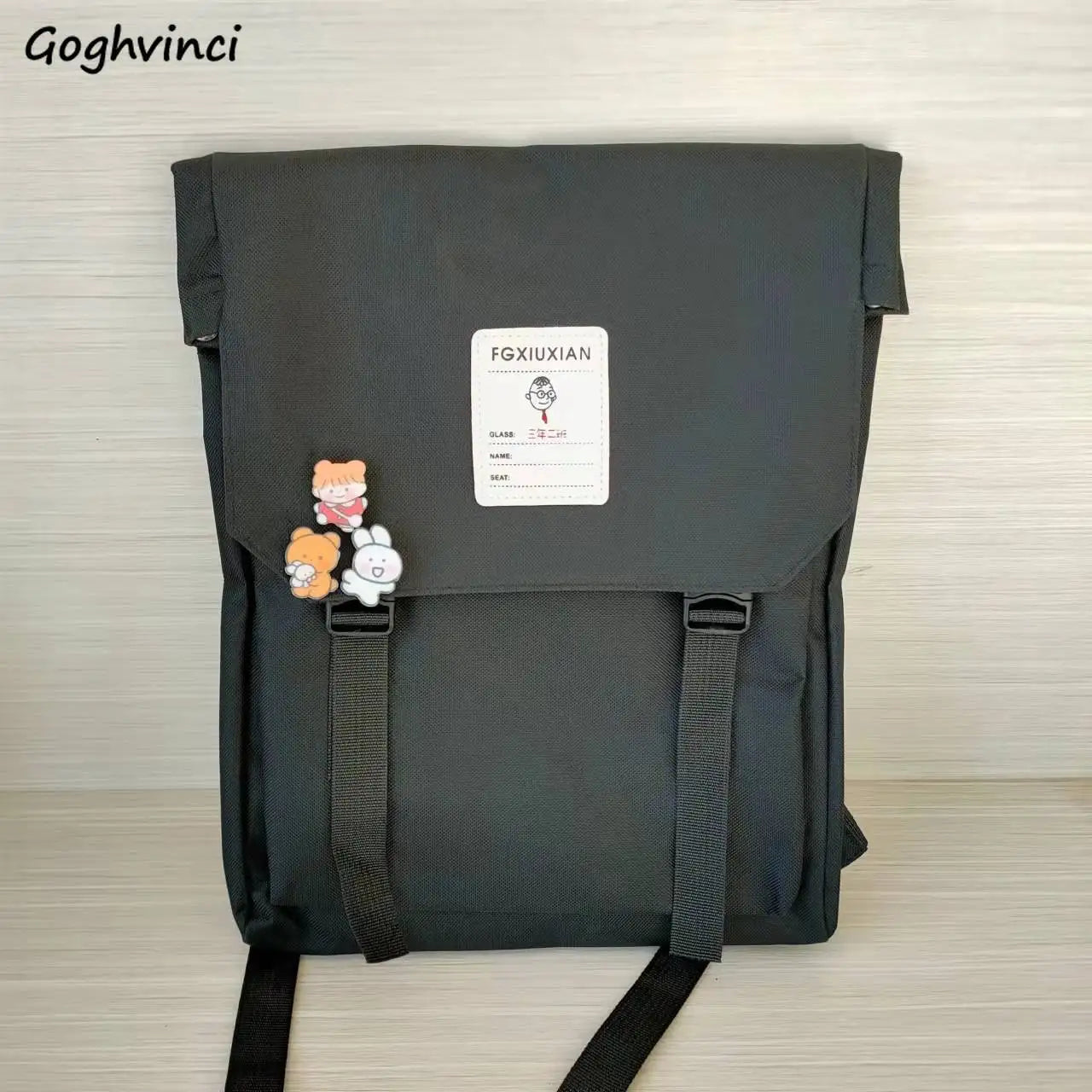 Women Hasp All-match Large Capacity Backpack