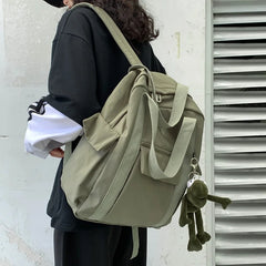 Harajuku Multifunction Travel Backpack Retro Waterproof Bag