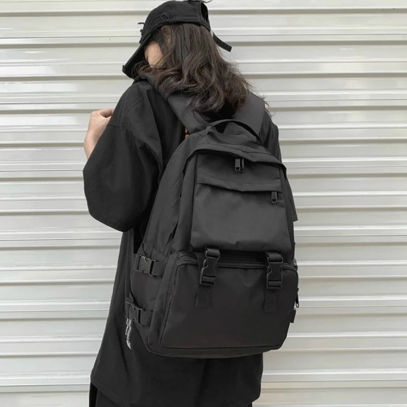 Harajuku Style Large Capacity Backpack for Women and Students