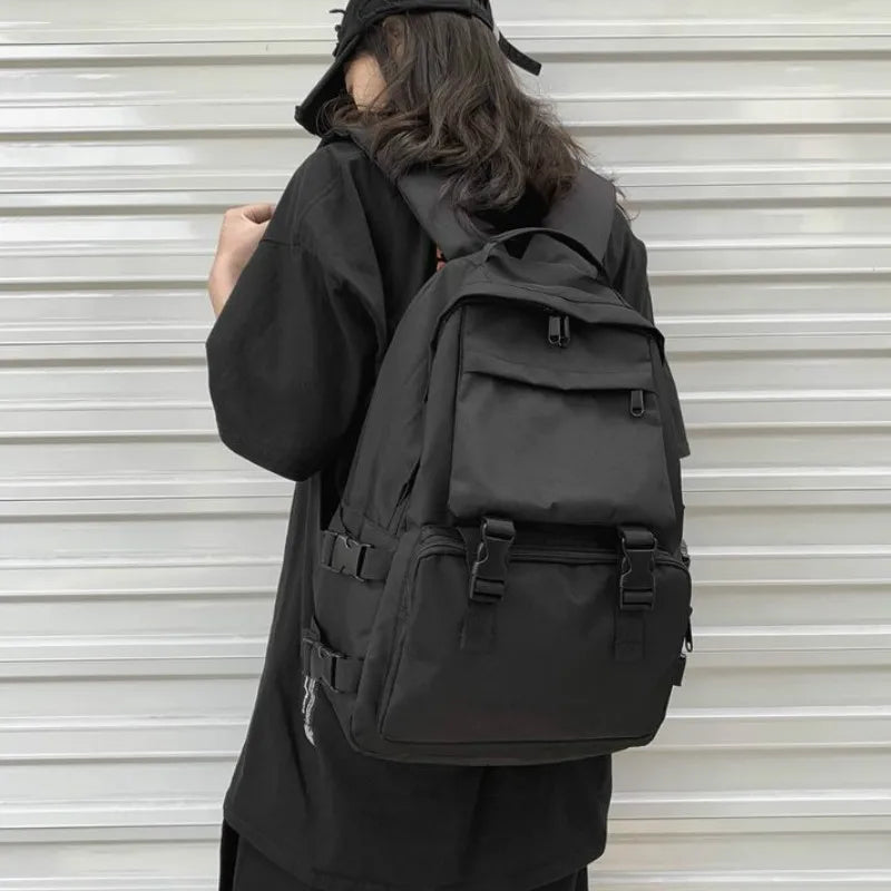 Harajuku Style Large Capacity Backpack for Women and Students