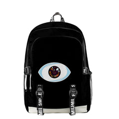 Bad Bunny Kids Anime Backpack Waterproof Oxford School Bag