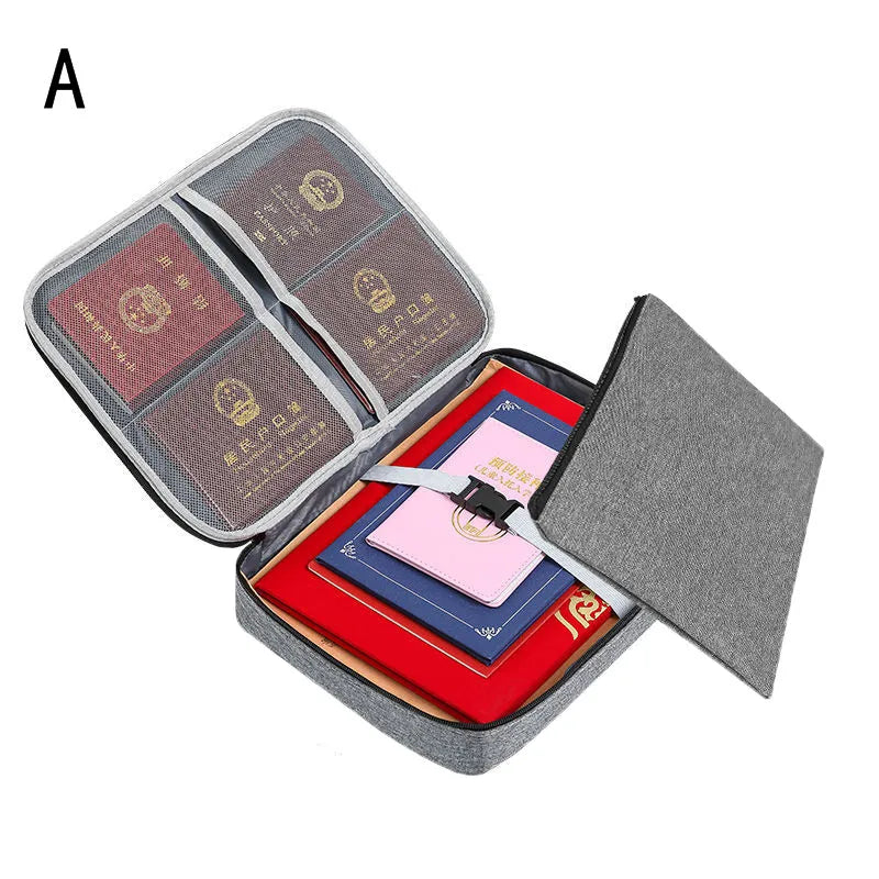 A4 Document File Bag Large Capacity Briefcase