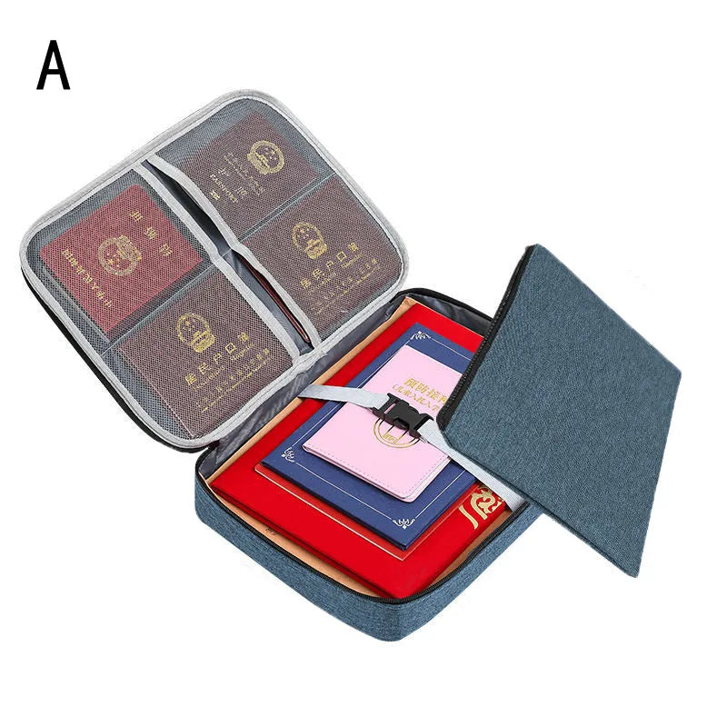 A4 Document File Bag Large Capacity Briefcase