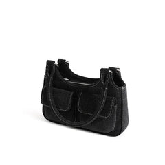 Denim Cloth Underarm Bag Women's Shoulder Bag