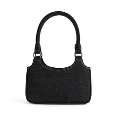 Denim Cloth Underarm Bag Women's Shoulder Bag