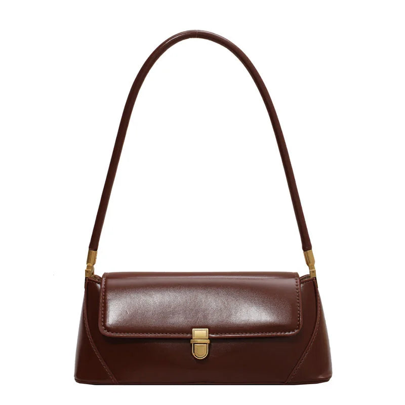 Spring Shoulder Bag Solid All-match Flap for Women