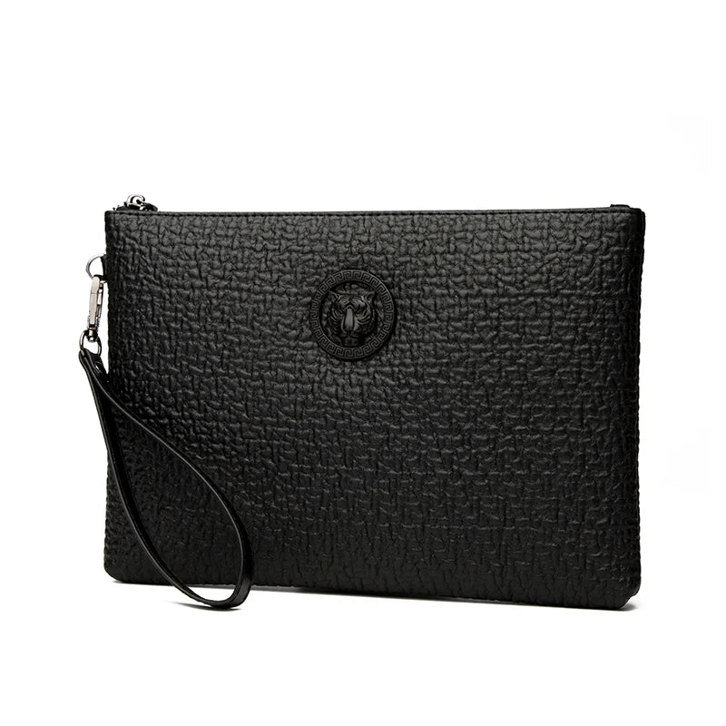 Men's Envelope Wallet Handbag Soft Leather Mochila Masculina Bag