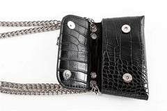 Crocodile Pattern Mini Chain Bag Girl Messenger Bag