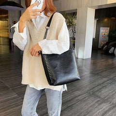 Chain Handbag Ladies Casual Handbag Shoulder Bucket Shop Package