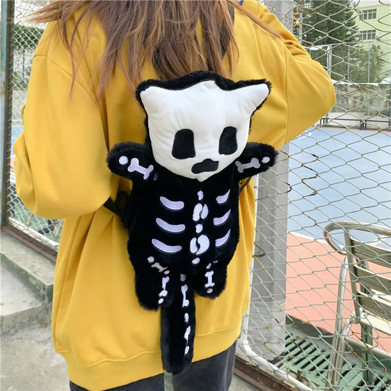 Bag Lady small backpack plush shoulder crossbody bag