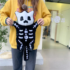 Bag Lady small backpack plush shoulder crossbody bag