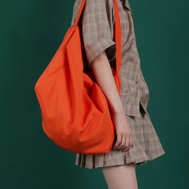 Streetwear Male Waterproof Nylon Crossbody Bag