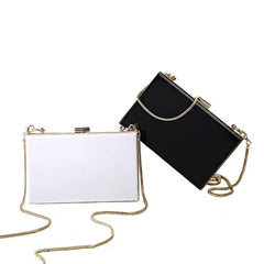 Acrylic Clutch Evening Bag Women Handbag Chain Mini Hand Dinner Banquet Package