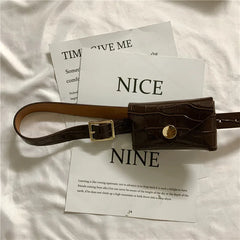 Crocodile Pattern Bag Strap Accessories for Women