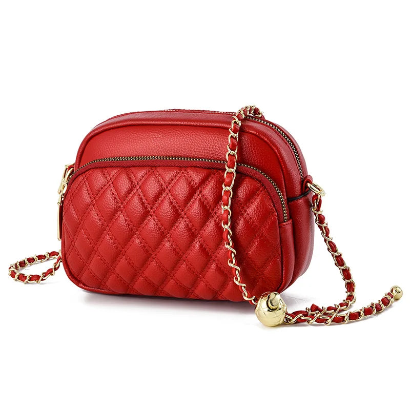 Mini Round Bag Chain Small Shoulder Crossbody Bag Women