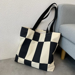 Canvas Shoulder Bag Women's Large Forest Capacity Student Bag